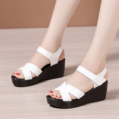 Sandalias de Tacón Alto Plus Size con Plataforma - Comodidad y Estilo - Image 5