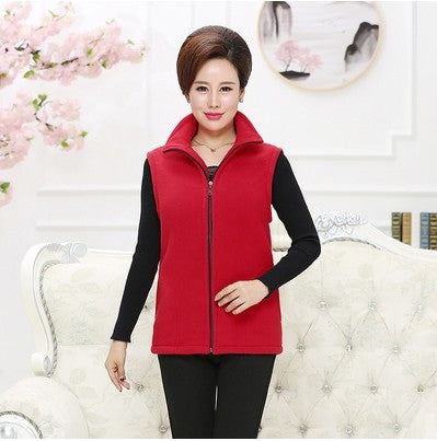Chaleco de Polar Coral para Mujer - Suéter Esponjoso - Image 17
