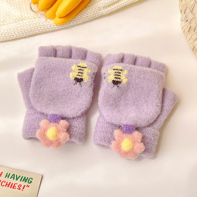 Manoplas Gruesas de Cinco Dedos para Bebé - Guantes de Invierno y Otoño - Image 10