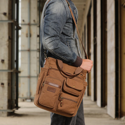 Maletín Oxford Ejecutivo Multifuncional de Gran Capacidad para Hombre - Image 10