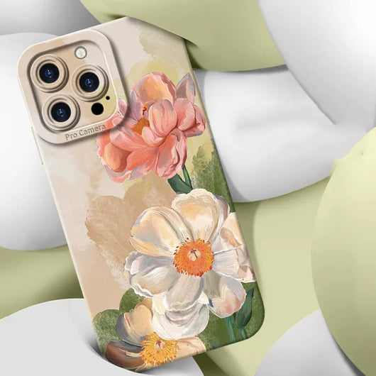 Estuche Protector Completo para Pintura al Óleo Acrílica con Diseño Peonía - Image 9