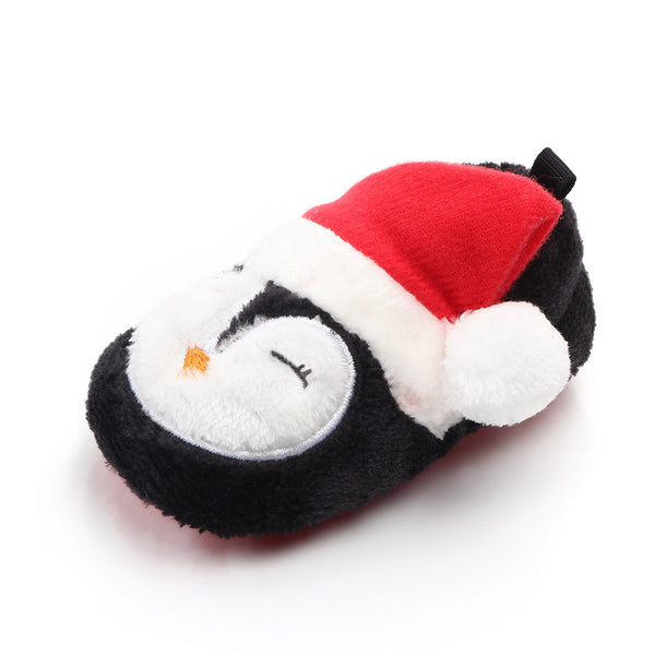 Zapatos Navideños para Bebé con Suela Blanda Antideslizante