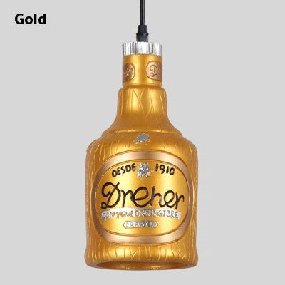 Lámpara Colgante Botella de Vino con Luz LED Creativa - Image 13