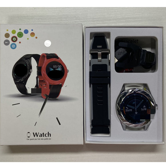 Smart Bracelet with Temperature, Heart Rate, and Blood Pressure Monitor