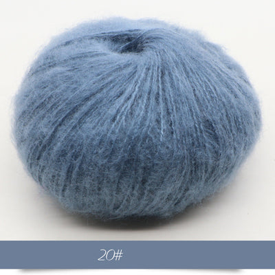 Suéter y chal de mohair para bebé con detalle de tejido - Image 44