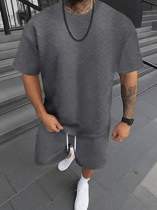 Conjunto Deportivo Hombre Pantalones Cortos y Playera Cómoda - Image 11