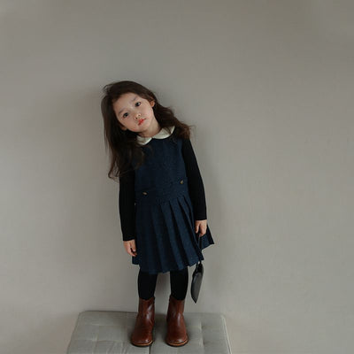 Conjunto de Dos Piezas: Vestido y Abrigo Corto para Niñas y Mujeres - Image 3