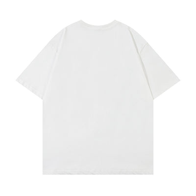 Camiseta Estampada con Letras Americanas para Hombre - Image 17