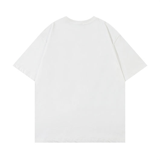 Camiseta Estampada con Letras Americanas para Hombre - Image 17