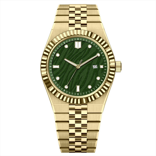 Reloj de Cuarzo Ejecutivo con Correa de Acero Inoxidable para Hombre - Image 14