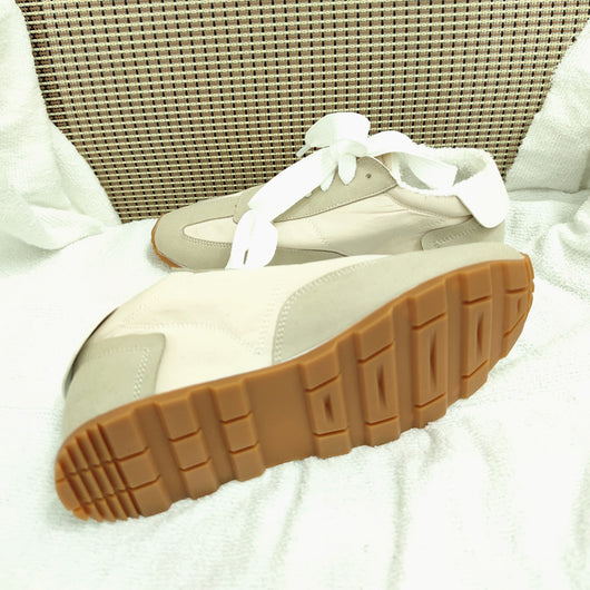 Zapatos Estilo Dad Beige con Costuras Retro - Comodidad Suave - Image 18