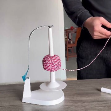 Soporte Giratorio para Hilado de Bambú con Imán de Alto Rendimiento y Tejido Artesanal - Image 2