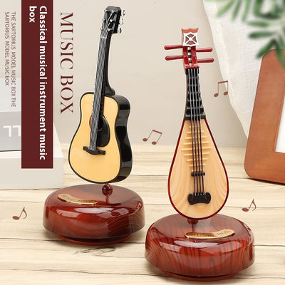 Caja de Música Giratoria con Violín - Instrumento Musical Decorativo - Image 2