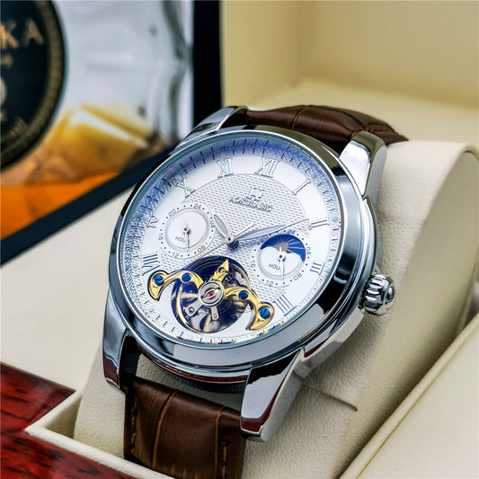 Reloj Mecánico Automático para Hombre con Diseño Hueco Luminoso - Image 2