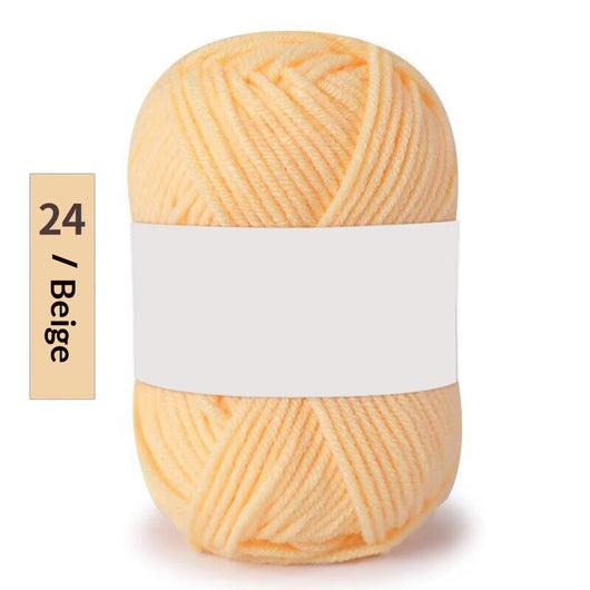 Hilo de Algodón Leche 50g - Marca Blanca Premium - Image 29