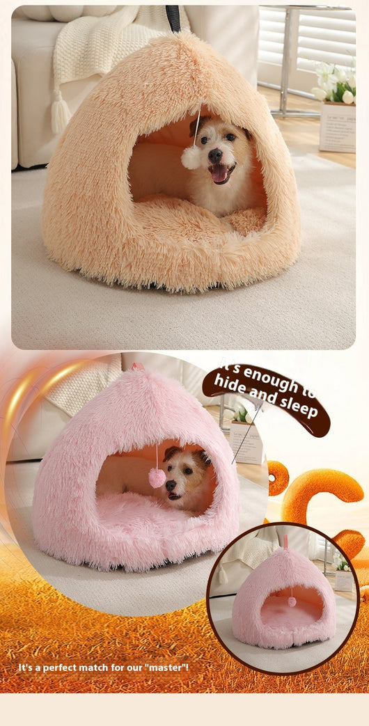 Cama Térmica Acogedora para Gatos - Nido Peluche Invierno - Image 16