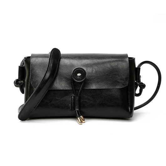 Bolso Bandolera de Cuero Encerado para Mujer - Estilo Fashion - Image 7