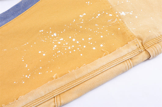 Jeans Hombre Sueltos con Salpicaduras de Pintura - Image 18