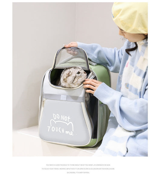 Mochila Transportadora Expandible para Gatos y Mascotas - Image 14