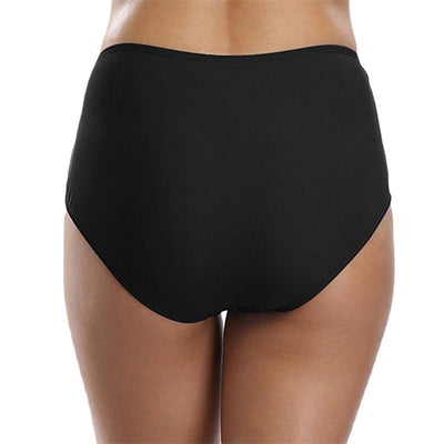 Shorts de Baño Mujer Diseño Calado Colores Sólidos - Image 13