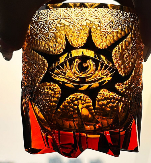 Copa de Vino Ojo de Dios Tallada a Mano - Cristal Premium - Image 5