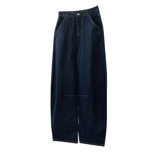 Jeans Cintura Alta Pierna Ancha Casual para Mujer - Image 5