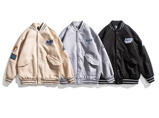 Chaqueta de Béisbol Casual Americana para Hombre - Image 4