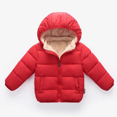 Abrigo de Invierno Infantil con Algodón Acolchado y Forro Polar - Image 6