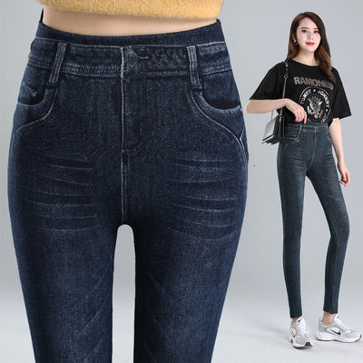 Leggings Ajustados de Talle Alto para Mujer con Corte Pencil Oversized - Image 5