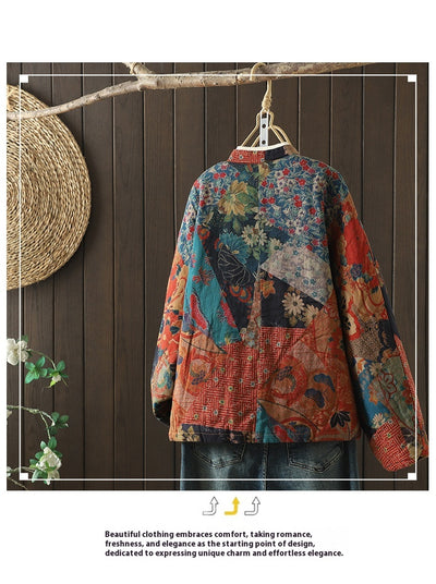 Cardigan Artístico de Algodón para Mujer - Abrigo Retro Otoño Invierno - Image 20