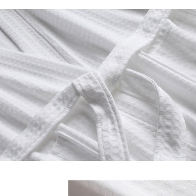 Pijama de Pareja en Tela Waffle - Bata Cómoda para Él y Ella - Image 16