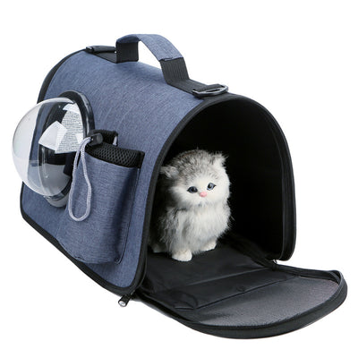 Bolsa Transportadora para Gatos - Mochila Cruzada Portátil para Mascotas - Image 3