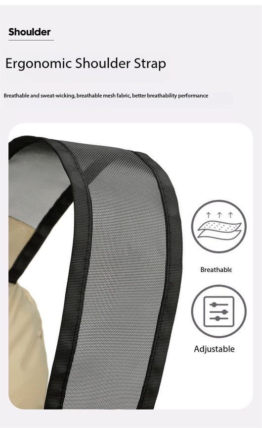 Mochila de Senderismo Ligera AZELA, Blanca para Viajes al Aire Libre con Múltiples Bolsillos y Correas Transpirables - Image 29