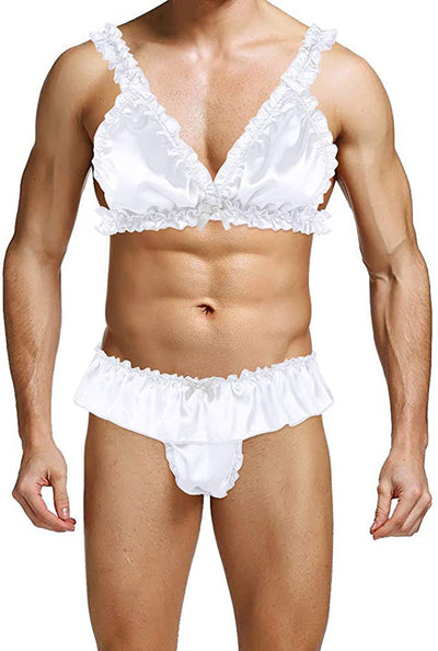 Sostén de Encaje Masculino - Diseño Elegante y Cómodo
