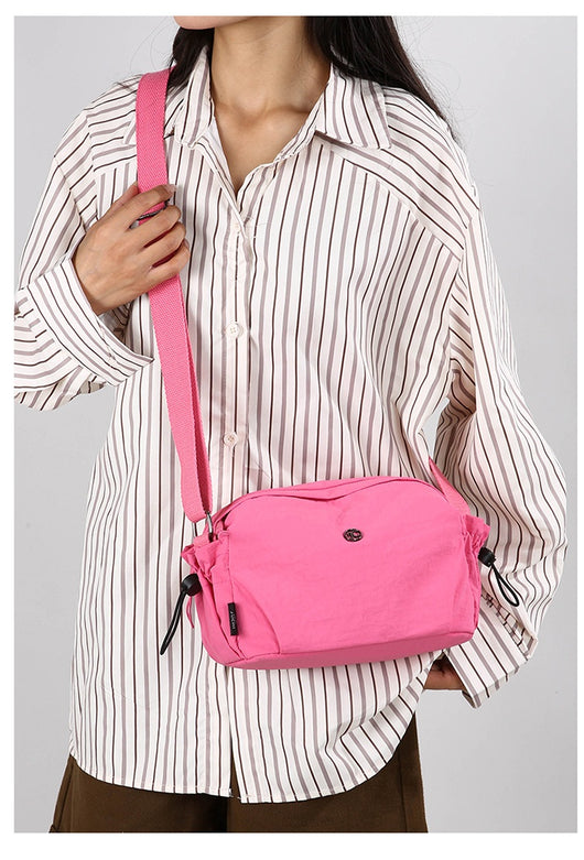 Bolso Bandolera Multicompartimento Nylon Ligero para Mujer - Viajes y Uso Diario - Image 13