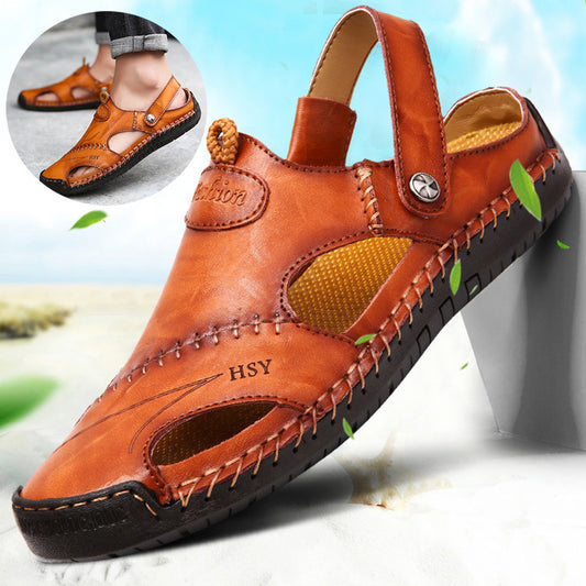 Sandalias Ajustables para Hombre - Cómodas Chanclas de Playa Verano