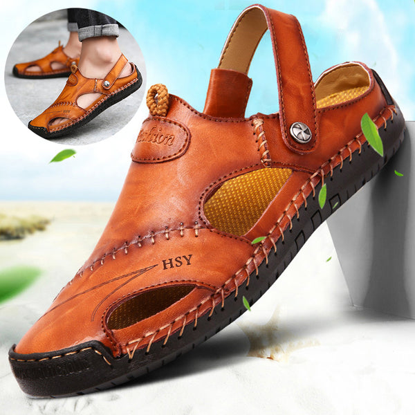 Sandalias Ajustables para Hombre - Cómodas Chanclas de Playa Verano