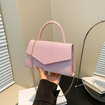 Bolso Cuadrado Pequeño con Diamantes para Mujer - Image 2