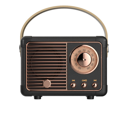 Altavoz Bluetooth Portátil Retro Mini Inalámbrico para Auto y Escritorio - Image 8