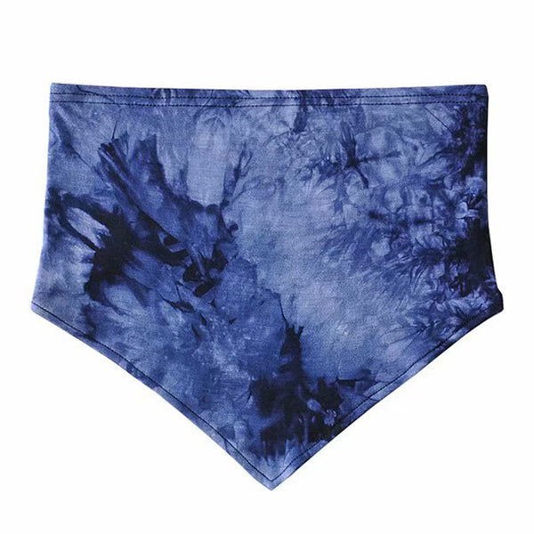 Top Tubo Tie-Dye Triangular para Mujer - Blusa Ligera de Verano