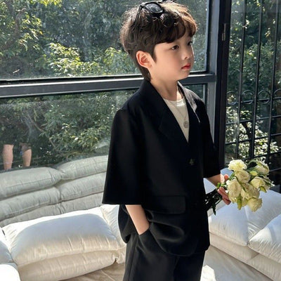 Traje Casual de Manga Corta para Niños - Image 3