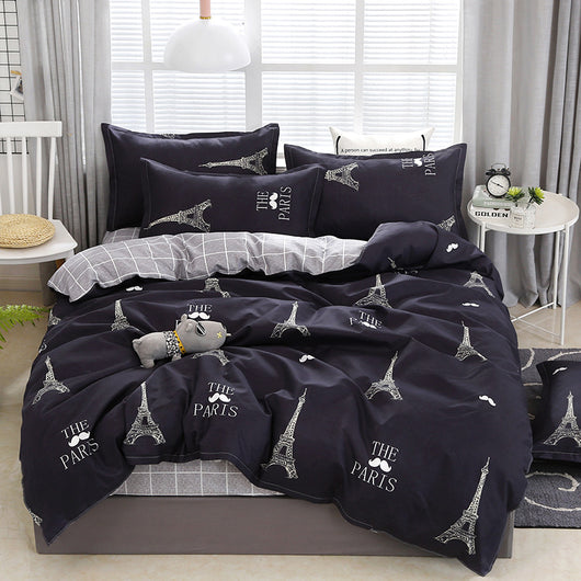 Edredón Desmontable Lavable de Algodón para Cama Doble - Dormitorio Estudiante - Image 17