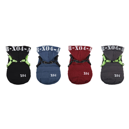 Abrigo Impermeable para Perros con Forro Polar y Capucha - Image 5