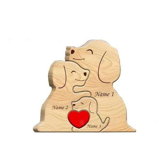 Adornos Navideños de Madera Personalizados con Forma de Perro - Image 7
