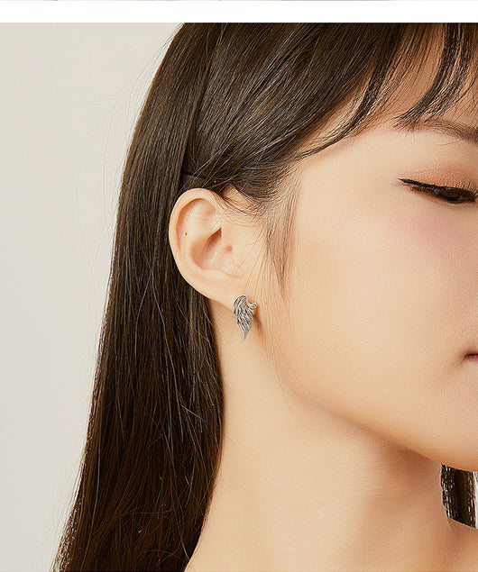 Aretes de Plata 925 con Alas - Diseño Creativo para Mujeres - Image 5