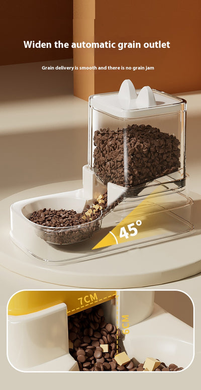 Comedero Automático con Dispensador de Agua para Gatos - Image 21