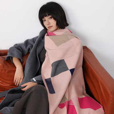Elegante Chal de Cachemira Estilo Europeo - Bufanda Premium - Image 33