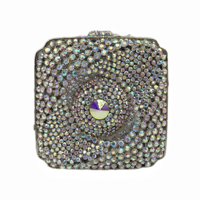 Bolso de Noche Cuadrado Brillante con Cristales de Diamante para Mujer - Image 6