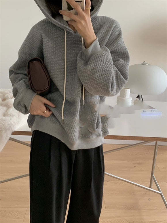 Sudadera con Capucha Mujer Invierno Suelta Cómoda