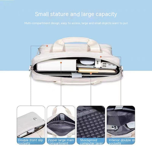 Bolsa Bandolera Laptop Ejecutiva con Compartimentos Inteligentes - Image 7
